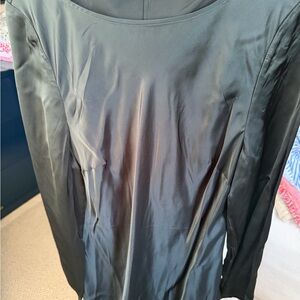 NWT!!! Ciao Lucia Elegant Black Women's Satin Dress